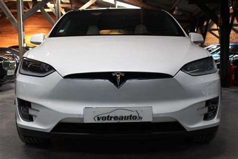 Tesla Model X Performance Ludicrous Suv Blanc Occasion