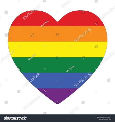 Gay Pride Flag Traditional Symbol Entire Stock Vector Royalty Free 2306506045 Shutterstock