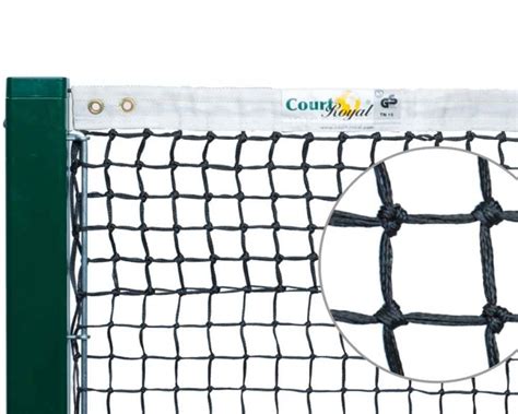 Сетка для теннисного корта COURT ROYAL TN15, цвет черный - купить в ...