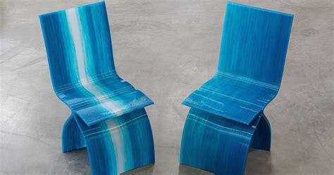 designer turns plastic waste  furniture interior designer magazine