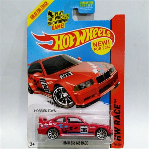 Hot Wheels Regular Hotwheels BMW E36 M3 Race Shopee Singapore