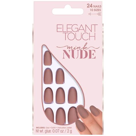 Elegant Touch Nude Collection Nails Mink Beautyexpert