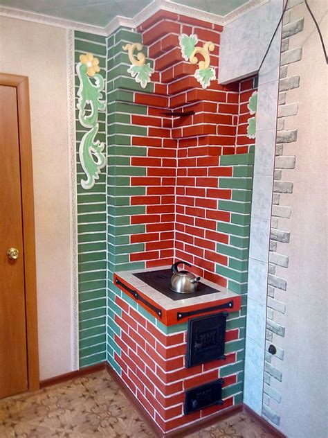 Как красиво покрасить печку в доме (73 фото) » НА ДАЧЕ ФОТО