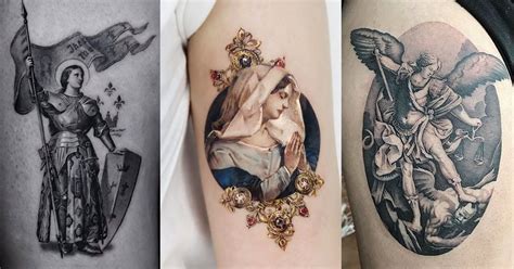 Sensational Saint Tattoos In Saint Tattoo Tattoos Artists