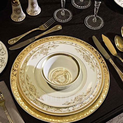 Versace Plate Cm Medusa Gala Gold Versace Plates