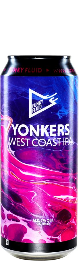 Funky Fluid Yonkers West Coast Ipa Piwo Kraftowe I Regionalne Craft Beer Online