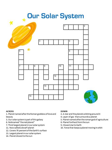 Easy Kids Crossword Puzzles Printable | Activity Shelter