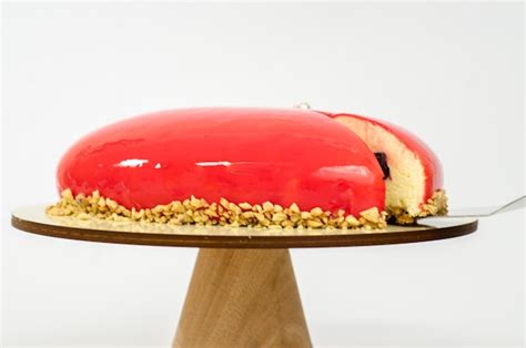 Premium Photo Mirror Cake