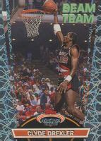 Clyde Drexler Stadium Club Beam Team Members Only Psa