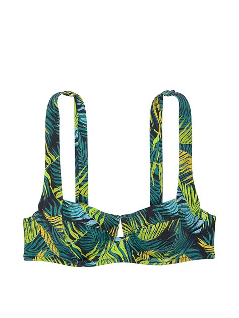 Buy Essential Full Coverage Bikini Top Palm Royale Order Bikini Top Online Victoria S Secret US