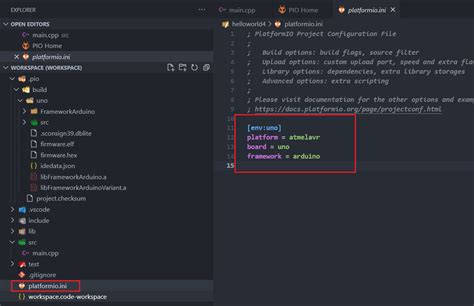 Arduino Vscode Platformio Platformio Arduino Csdn