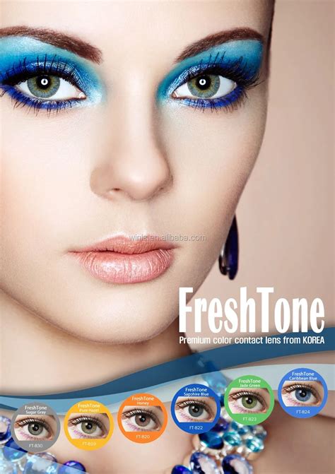 41 Colors Freshtone Naturals Contact Lens Kfda Approved Contact Lenses Freshtone Contact Lens