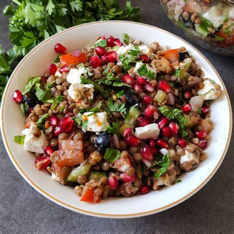 Mediterranean Lentil Salad