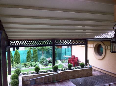 Пергола тканевая с раздвижным тентом Gennius T4 - Sun-Design