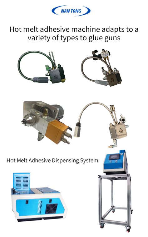 Program Controlled Automatic Hot Melt Glue Spraying System