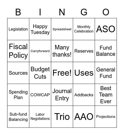Bad Bingo Bingo Card