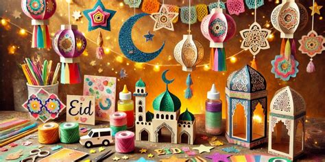 Eid Craft Ideas for Kids at Home | Eid Mubarak Arts & Crafts