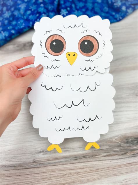 Owl Babies Puppet Craft For Kids Free Template