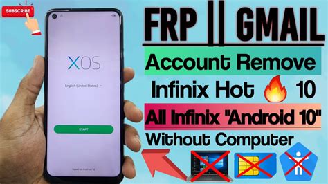 Infinix Hot Frp Bypass All Infinix Android Frp Bypass Without Computer Youtube