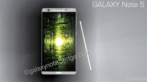 Samsung Galaxy Note 5 Design Features Rotating Camera, Cool New Stylus - Concept Phones