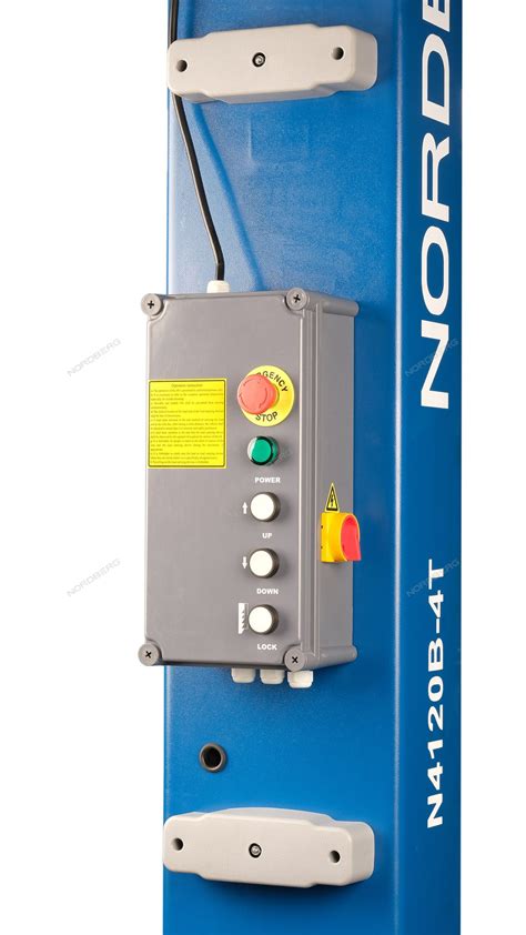 N4120B-4T NORDBERG Подъемник двухстоечный, гп 4т (380В), с ...