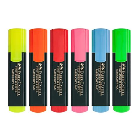 Buy Faber Castell 154806 Classic Highlighter Assorted Pkt6pcs