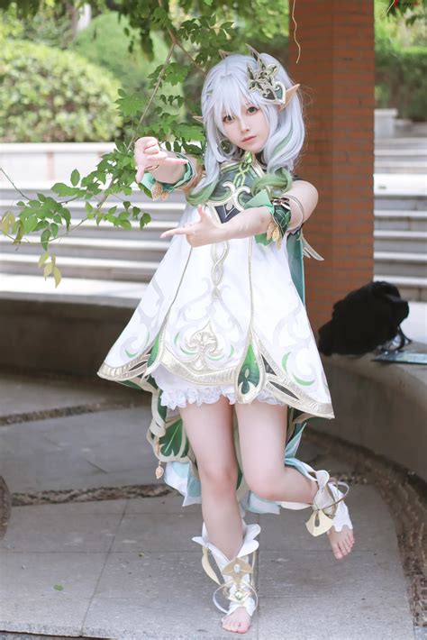 Asagiriai 愛ちゃん Cosplay Nahida Genshin Impact 37 Photos Cosplaytele