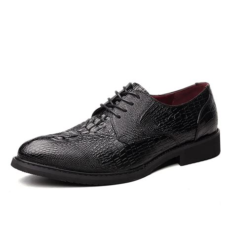 Chaussure Cuir Crocodile