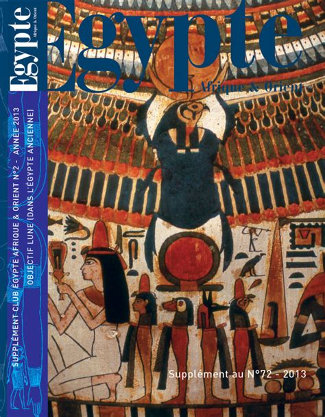 OBJECTIF LUNE DANS LÉGYPTE ANCIENNE Revue Égypte Afrique Orient