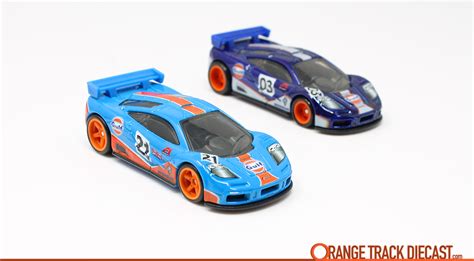 The Classy Mclaren F Gtr Returns To Hot Wheels Car Culture Wearing Gulf Racing Attire Again
