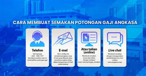 Cara Semak Potongan Gaji Angkasa Esumber