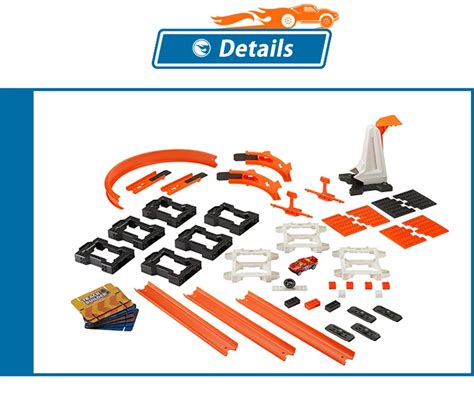 Hot Wheels Трек Электрический городской автомобиль квадратный автоподъемник скоростная