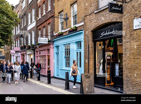 Colourful Shops In Neal Street Covent Garden London Uk Stock Photo