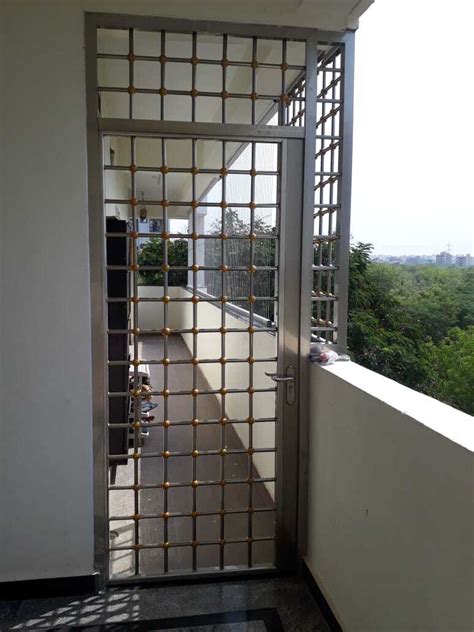 Silver Aluminium Grill Door For Home In Rangareddy At Best Price By