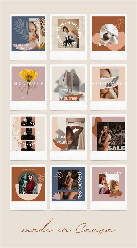 Etsy Instagram Templates