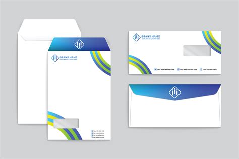 modern envelope design template  vector art  vecteezy