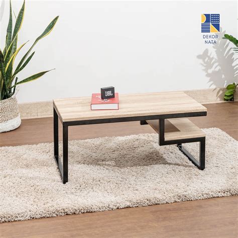 Jual Caleb Coffee Table Meja Tamu Meja Kopi Model Minimalis