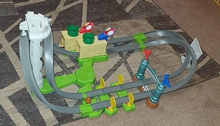 Amazon Hot Wheels Mario Kart Circuit Lite Track Set Toys Games