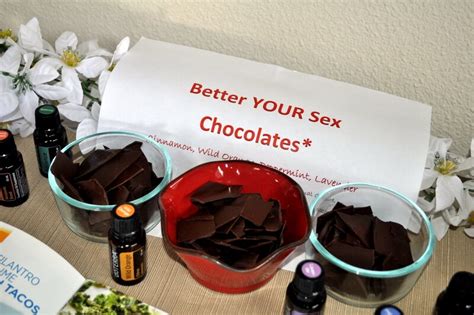 Better YOUR Sex Chocolates Essential Oils For More Lovin What Runs Lori