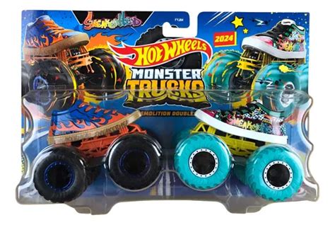 Hot Wheels Monster Truck Pack C Carrinhos Mattel Fyj Sneakerheads Frete Gr Tis