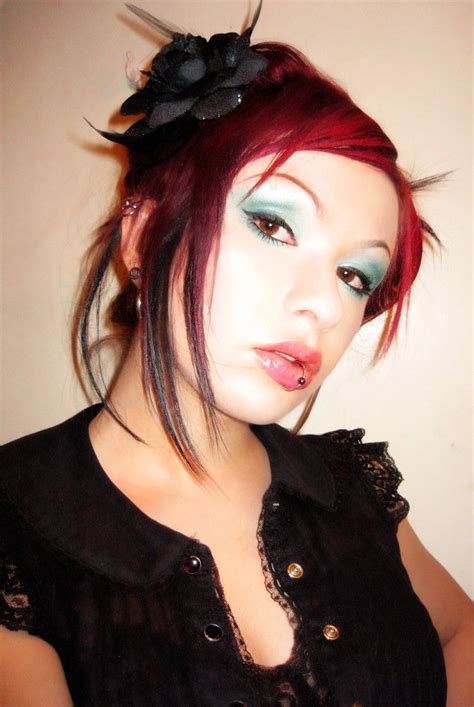 Before Or After The Party At Naked Red Hair Inspo Pretty Hairstyles Dark Makeup Looks