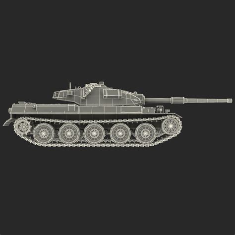 Type 74 Japan Tank 3d Model 199 3ds Max Obj C4d Ma Free3d
