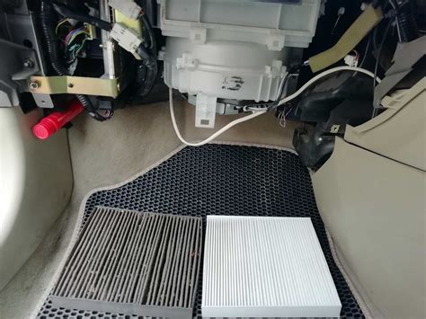 Салонный фильтр ниссан теана: где находится, замена