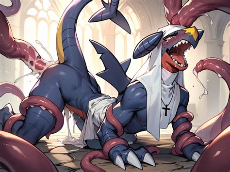 Person Arms Pulled Back Tentacles AI Porn