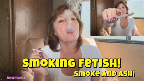 Smoking Fetish Milf Having As Cigarette Smoke And Ash With HotWifeJolee Hot Wife Jolee S