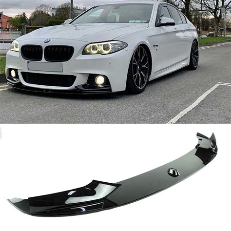 Передняя губа BMW F10 накладка на передний бампер сплитер bmw f10: 3 ...