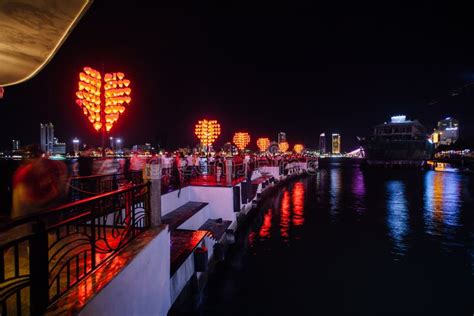 Love Bridge In Da Nang Editorial Photography Image Of Memorize 60980477