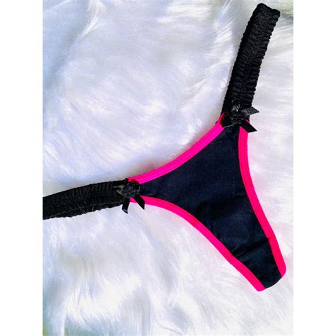 Kit Calcinha Tanga Tanguinha Fio Dental Sexy Lingerie Sensual Feminina Shopee Brasil