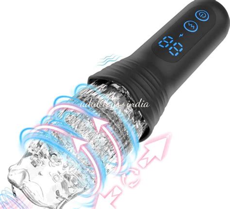 Buy In Automatic Thrusting Rotating Vibrating Electric Sex Toy For Men Online In India