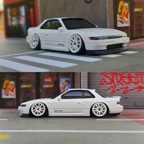 Custom Hot Wheels Nissan Toy Car Set